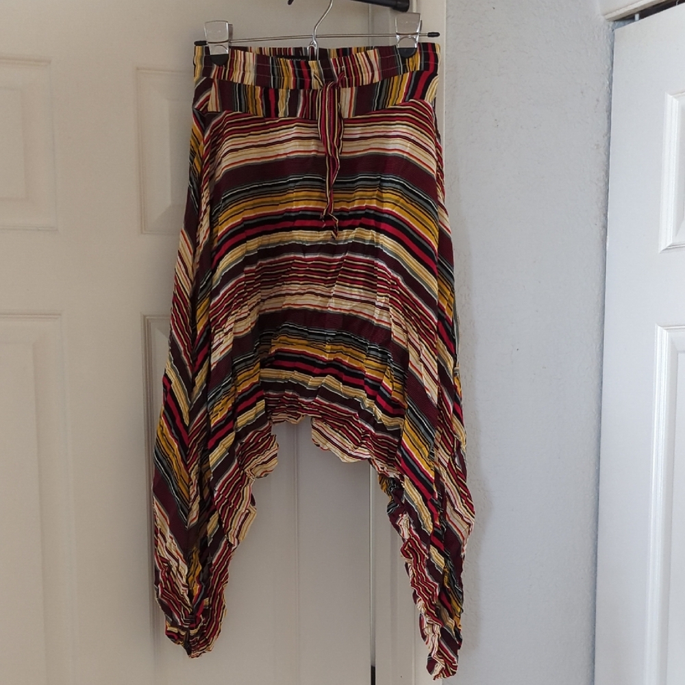 Striped Multicolor Buddha Pants